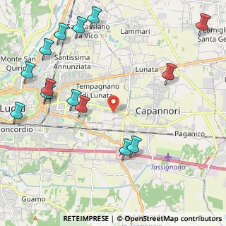 Mappa Via Vecchia Romana, 55100 Lucca LU, Italia (2.69429)