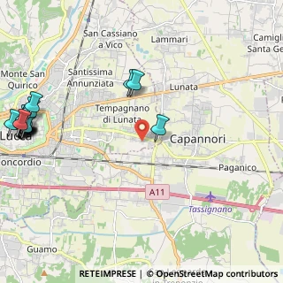 Mappa Via Vecchia Romana, 55100 Lucca LU, Italia (3.31)