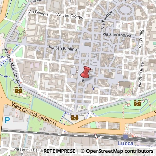 Mappa Piazza Napoleone, 29, 55100 Lucca, Lucca (Toscana)