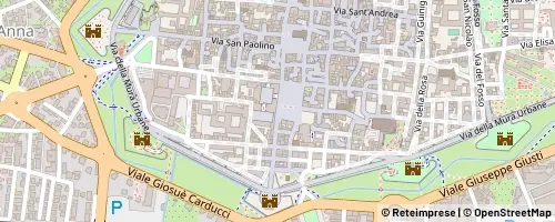 Mappa Lucca