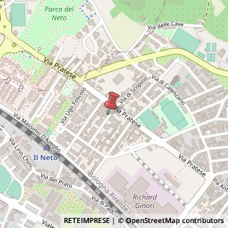 Mappa Via Vincenzo Monti,  23, 50019 Sesto Fiorentino, Firenze (Toscana)