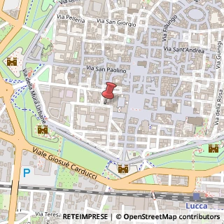 Mappa 14 Piazza S. Romano, Lucca, LU 55100, 55100 Lucca LU, Italia, 55100 Lucca, Lucca (Toscana)