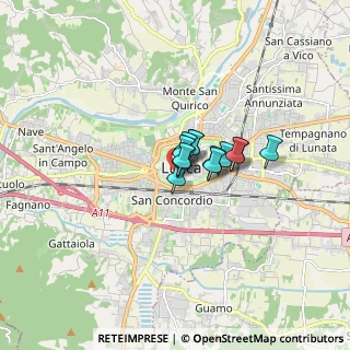 Mappa Piazza S. Romano, 55100 Lucca LU, Italia (0.75538)