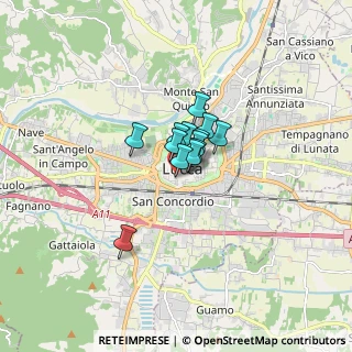 Mappa Piazza S. Romano, 55100 Lucca LU, Italia (0.76846)