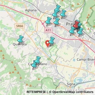Mappa Via Franco Ciatti, 59100 Prato PO, Italia (5.09813)