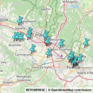 Mappa Via dei Confini, 50010 Campi Bisenzio FI, Italia (9.609)