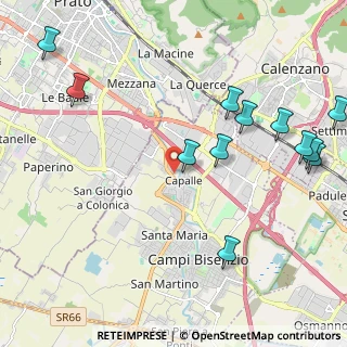 Mappa Via dei Confini, 50010 Campi Bisenzio FI, Italia (2.69)