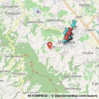 Mappa Via Bargo, 51039 Quarrata PT, Italia (1.79)