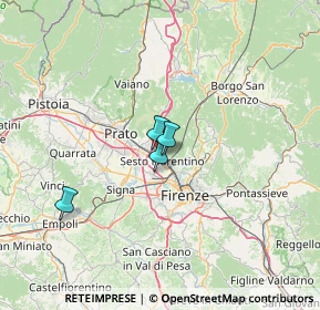 Mappa Via dell'Olmo, 50019 Sesto Fiorentino FI, Italia (43.3)
