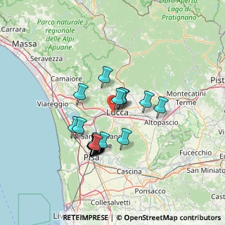 Mappa Via Cristoforo Malvezzi, 55100 Lucca LU, Italia (12.0775)