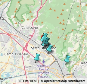 Mappa Via Napoli, 50019 Sesto Fiorentino FI, Italia (1.87909)