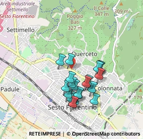 Mappa Via Napoli, 50019 Sesto Fiorentino FI, Italia (0.7875)