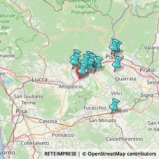 Mappa Via del Fiume, 51013 Chiesina Uzzanese PT, Italia (8.99214)