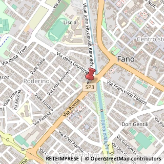 Mappa Via Roma, 32, 61032 Fano, Pesaro e Urbino (Marche)