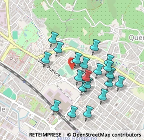 Mappa Via di Calenzano, 50019 Sesto Fiorentino FI, Italia (0.434)