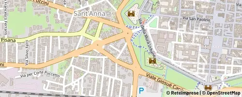 Mappa Lucca