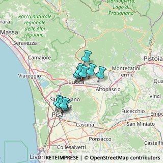 Mappa Via Romana, 55100 Lucca LU, Italia (8.94)