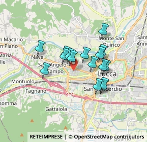 Mappa Via del Chiasso, 55100 Lucca LU, Italia (1.34938)