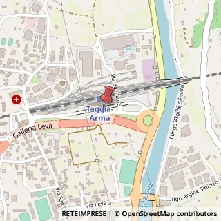 Mappa Via Stazione Nuova, 121, 18018 Taggia, Imperia (Liguria)