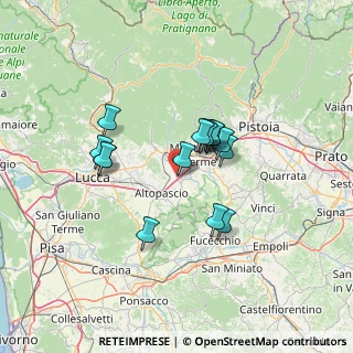 Mappa Via Romana, 51013 Chiesina Uzzanese PT, Italia (10.76467)