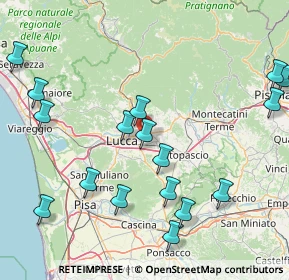 Mappa 55012 Capannori LU, Italia (20.04529)