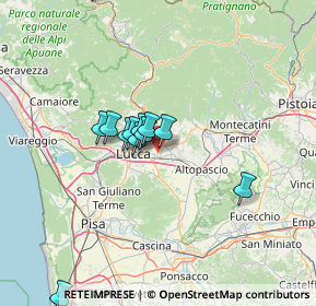 Mappa 55012 Capannori LU, Italia (14.88769)