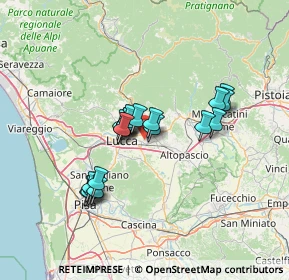 Mappa 55012 Capannori LU, Italia (11.4)