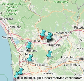 Mappa 55012 Capannori LU, Italia (15.99455)