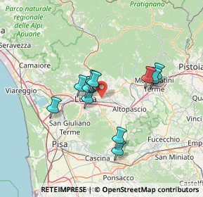 Mappa 55012 Capannori LU, Italia (11.60909)