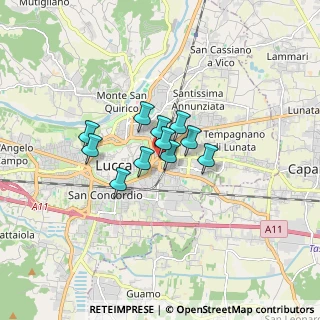 Mappa Via di Tiglio, 55100 Arancio LU, Italia (0.98091)