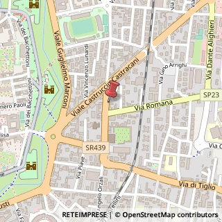 Mappa Via Arancio, 69, 55100 Lucca, Lucca (Toscana)