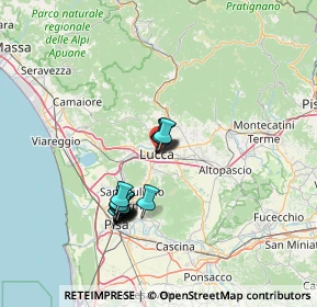 Mappa Via Guinigi, 55100 Lucca LU, Italia (12.24438)