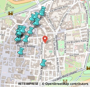 Mappa Via Guinigi, 55100 Lucca LU, Italia (0.2815)