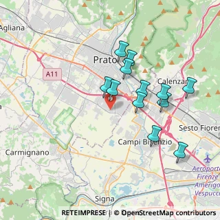 Mappa Via Sabadell, 59100 Prato PO, Italia (3.45583)