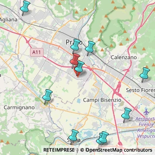 Mappa Via Sabadell, 59100 Prato PO, Italia (5.45818)