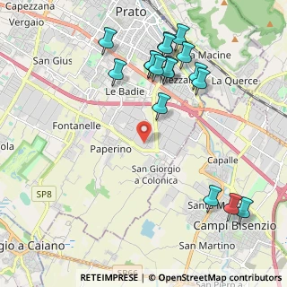 Mappa Via Sabadell, 59100 Prato PO, Italia (2.39588)