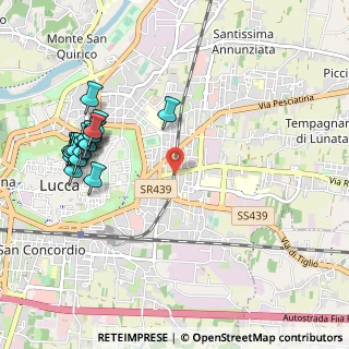 Mappa Via Romana, 55100 Arancio LU, Italia (1.206)