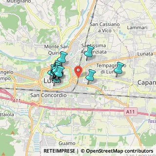 Mappa Via Romana, 55100 Arancio LU, Italia (1.35167)