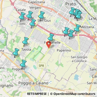 Mappa Via Francó Volpi, 59100 Prato PO, Italia (2.82813)