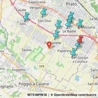 Mappa Via Francó Volpi, 59100 Prato PO, Italia (2.52)