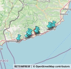 Mappa , 18018 Taggia IM, Italia (8.37818)