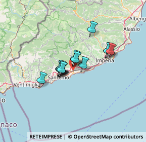 Mappa , 18018 Taggia IM, Italia (8.59733)