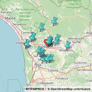 Mappa Via Giovanni Amendola, 55100 Lucca LU, Italia (9.623)