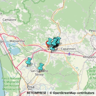Mappa Via Giovanni Amendola, 55100 Lucca LU, Italia (3.185)