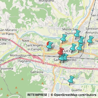 Mappa Via Giovanni Amendola, 55100 Lucca LU, Italia (2.13182)