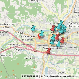 Mappa Via Giovanni Amendola, 55100 Lucca LU, Italia (1.9375)