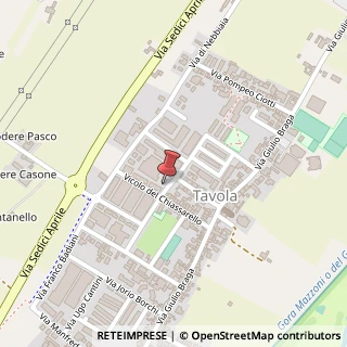 Mappa Via Martino Meucci, 7, 59014 Prato, Prato (Toscana)