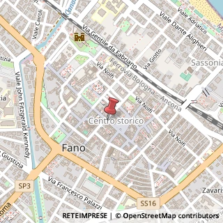 Mappa Corso Matteotti, 137, 61032 Fano, Pesaro e Urbino (Marche)