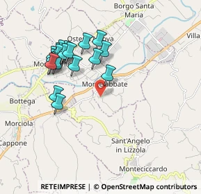 Mappa Via Cesare Pavese, 61025 Montelabbate PU, Italia (1.86526)