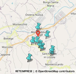 Mappa Via Cesare Pavese, 61025 Montelabbate PU, Italia (1.62273)